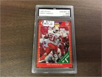 BARRY SANDERS GRADED ROOKIE