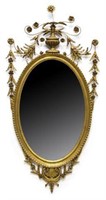 D. MILCH & SONS ROCOCO STYLE GOLD GILT WALL MIRROR