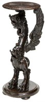 FRENCH WINGED GRIFFIN SUPPORTED PLANT STAND