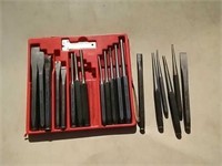 Assorted Snap-on punch and chisels