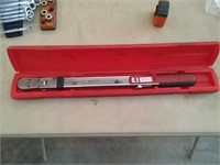 Snap-on torque wrench