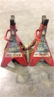 Set of 2 Pro point 6 Ton Jack Stands