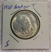 1950 Booker T Washington Half Dollar