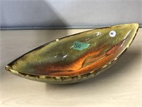 Pottery "585" Canoe Shaped Bowl