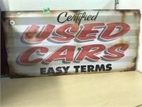 Sign - Certified Used Cars Easy Terms