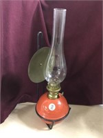 Oil Lamp With Heat Shield