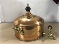 Antique Copper Kettle With Tap