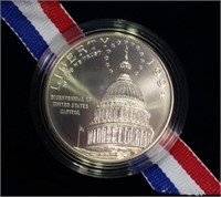1994 US Capitol Silver Dollar