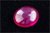 7.00ct Oval Cut Red Star Thailand Ruby Certified