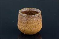 Japanese Old Coarse Pottery Cup