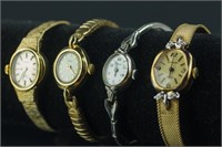 Four Pieces of Vintage Ladies Watches