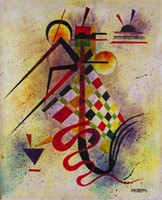 Attr. Wassily Kandinsky 1866-1944 Russian Gouache