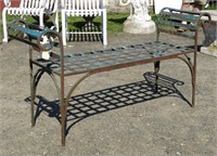 Strap Metal Bench