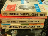 1960's & 70's Official Baseball Guides