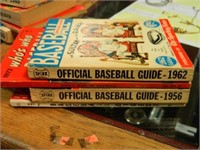 1950's, 60's & 70's Official Baseball Guides