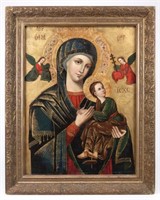 Continental School, Madonna & Child