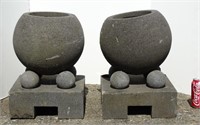 Pair Of Modernist Urns