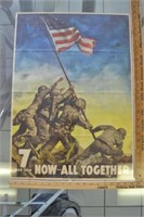 "NOW ALL TOGETHER / 7th War Loan" Poster