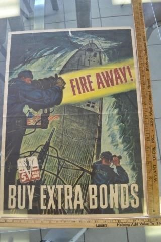 WWII Military War Bond Posters