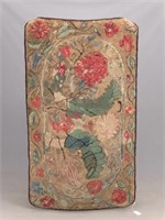 19th c. Hooked Rug