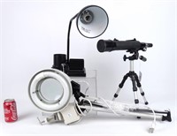 Telescope and lighting lot