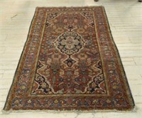 Persian Hand Knotted Wool Rug.