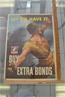 "Let'em Have It / Buy Extra Bonds" Poster