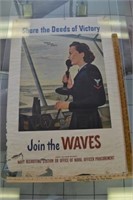 "Share the Deeds of Victory" Navy Recutiing Poster