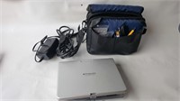 polaroid DVD player and case