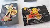 2 hard Rock Cafe Pins