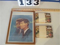 100 JFK New Old Stock Post Cards AND