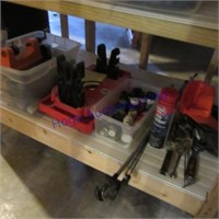 Item on bottom shelf - Mich gun items, oil
