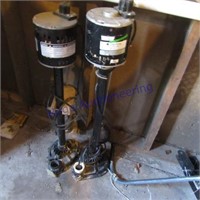 2 sump pumps