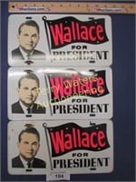 3 - Wallace Tags & Pins