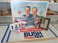 30 Reagan Bush 1981 Texas Buttons,