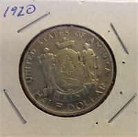 1920 Maine Half Dollar