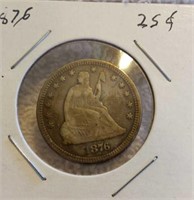 1876 Quarter Dollar