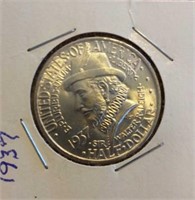 1937 Sir Walter Raleigh Half Dollar