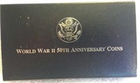 1995 WWII 2 Coin Set