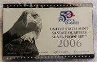 2006 US Quarters Silver Proof Set