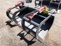 66" Skid Steer Grapple Bucket