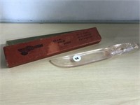 Pink Glass Knife - Dur-x Made In U.s.a.