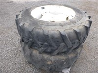 8 Lug 16.9-30 Ag Tires & Rims (QTY 2)