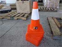 18" Safety Cones (QTY 10)