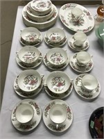 Wedgwood "cathay" Dishes - Approx. 42 Pieces