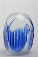 Peter Bramhall (American, 20th C.)- Art Glass Vase