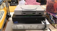 Sony PlayStation and PlayStation 2 and a Magnavox