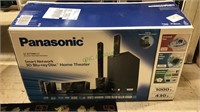 Panasonic 3-D Blu-ray disc home theater, with the