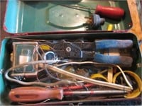 Tool Box with Electrical Supplies
