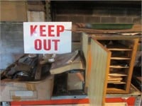 Keep Out Sign and Misc Shop Items